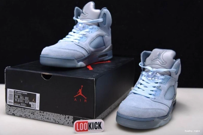 Cheap Husky Air DD9336-400 Jordan 5 Retro (W) Bluebird 0801